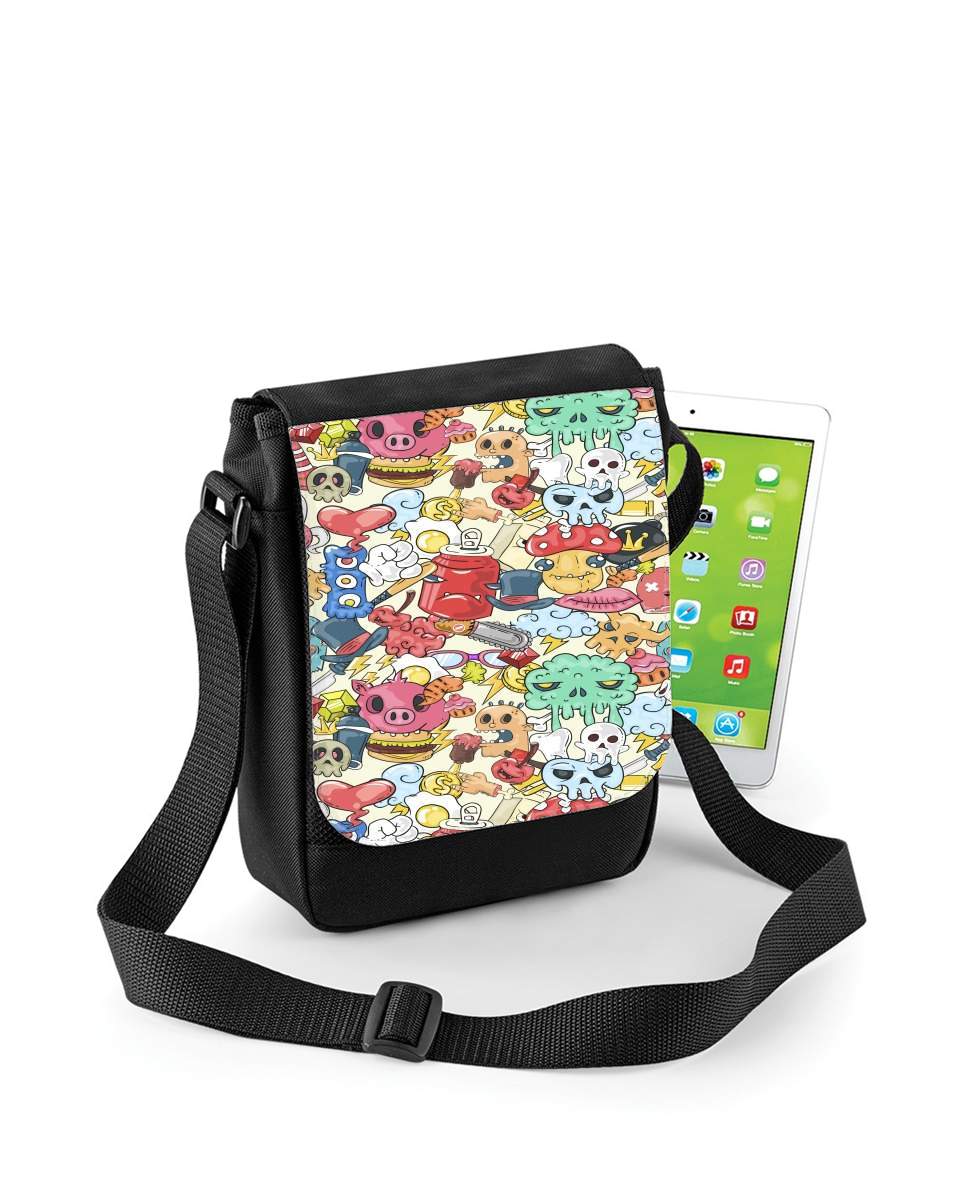 Mini Sac - Pochette unisexe pour Cartoon Swag Grafiti Personnage