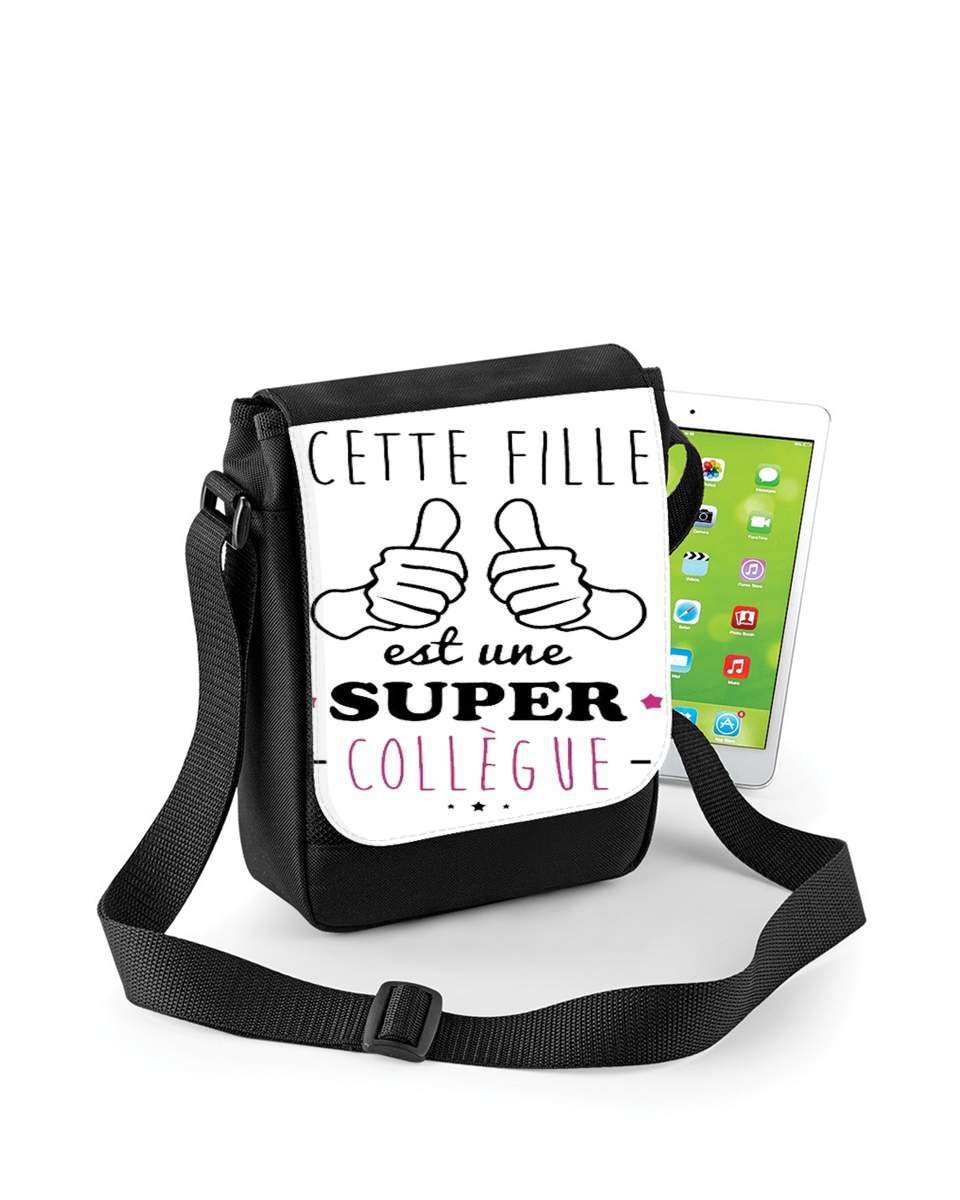 Mini Sac - Pochette unisexe pour Cette Fille Est Une Super Collègue