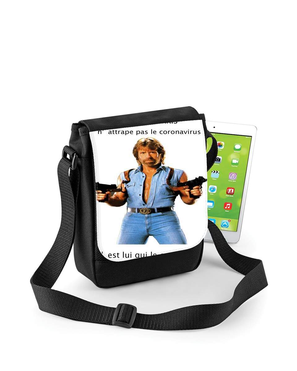 Mini Sac - Pochette unisexe pour Chuck Norris Against Covid