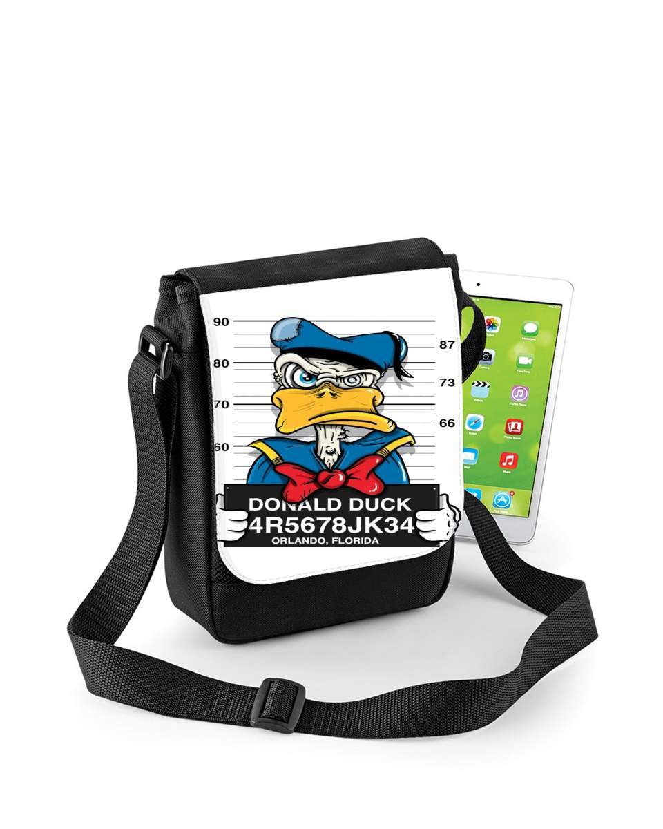 Mini Sac - Pochette unisexe pour Donald Duck Crazy Jail Prison