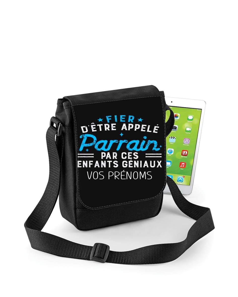 Mini Sac - Pochette unisexe pour Fier d'être appelé Parrain par ces enfants géniaux