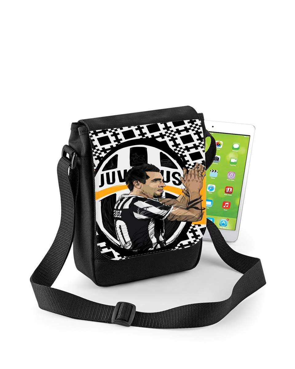 Mini Sac - Pochette unisexe pour Football Stars: Carlos Tevez - Juventus