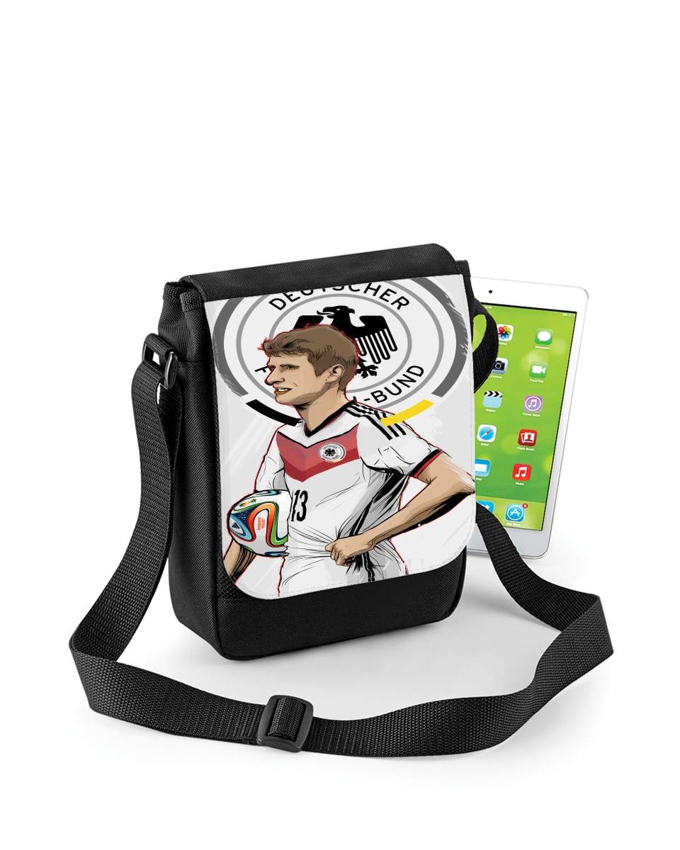 Mini Sac - Pochette unisexe pour Football Stars: Thomas Müller - Germany