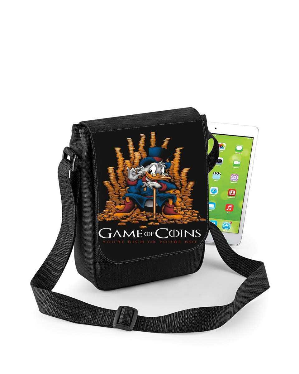 Mini Sac - Pochette unisexe pour Game Of coins Picsou Mashup