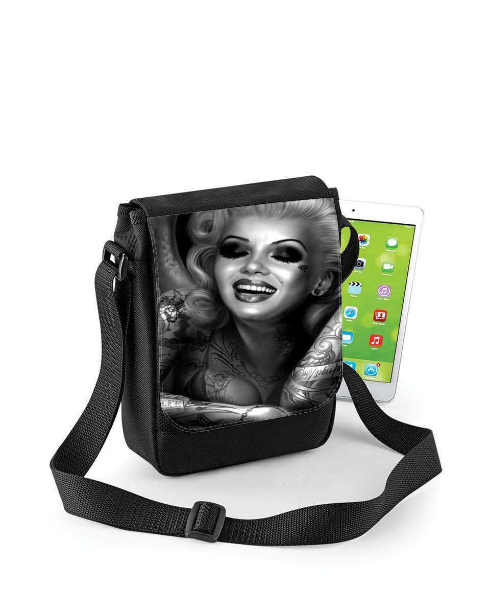 Mini Sac - Pochette unisexe pour Goth Marilyn