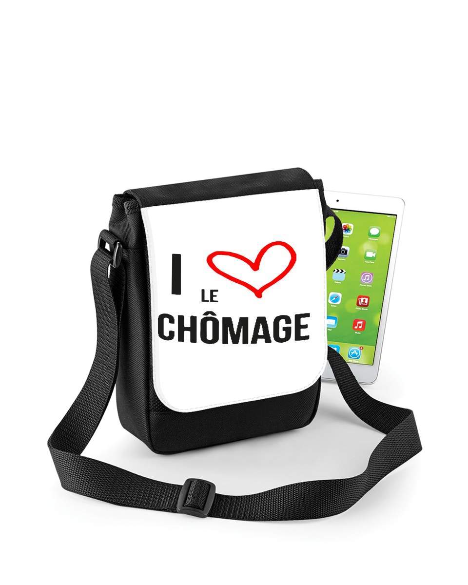 Mini Sac - Pochette unisexe pour I love chomage