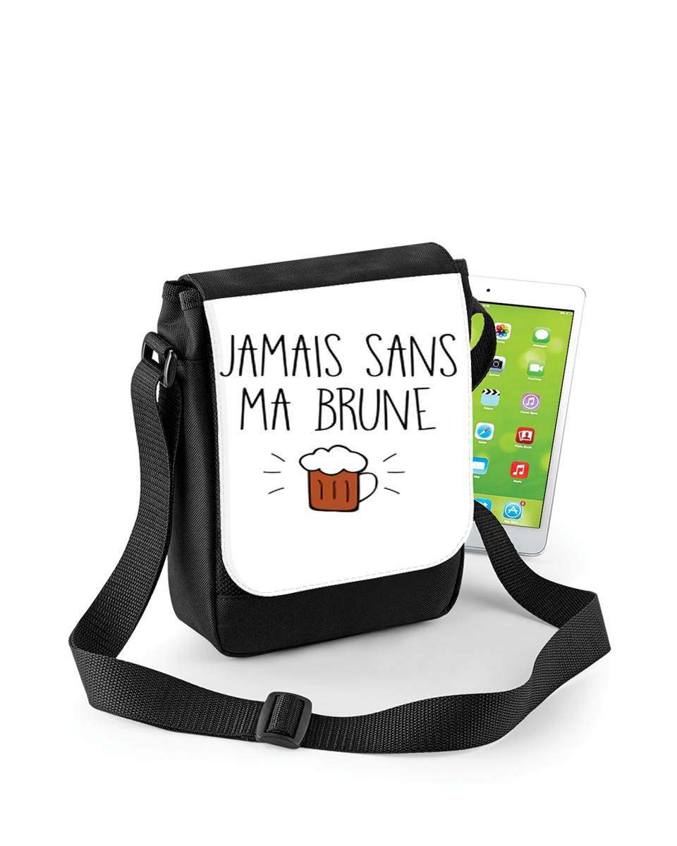 Mini Sac - Pochette unisexe pour Jamais sans ma brune