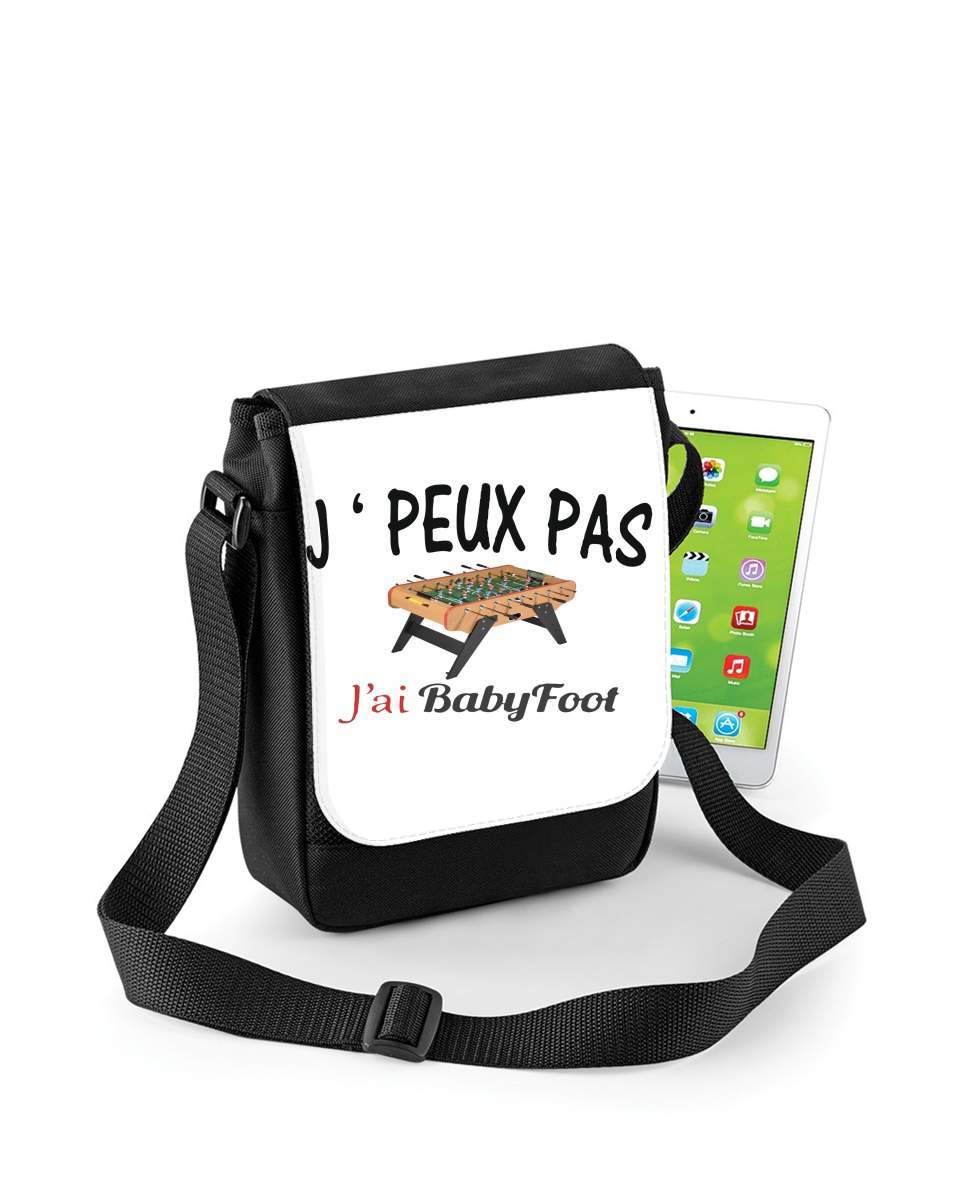 Mini Sac - Pochette unisexe pour Je peux pas j'ai babyfoot