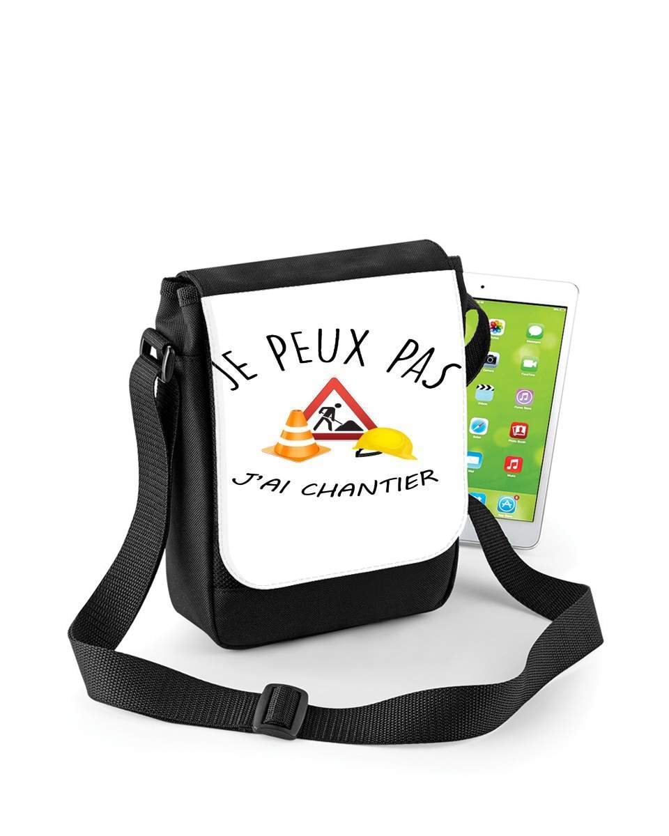 Mini Sac - Pochette unisexe pour Je peux pas j'ai chantier