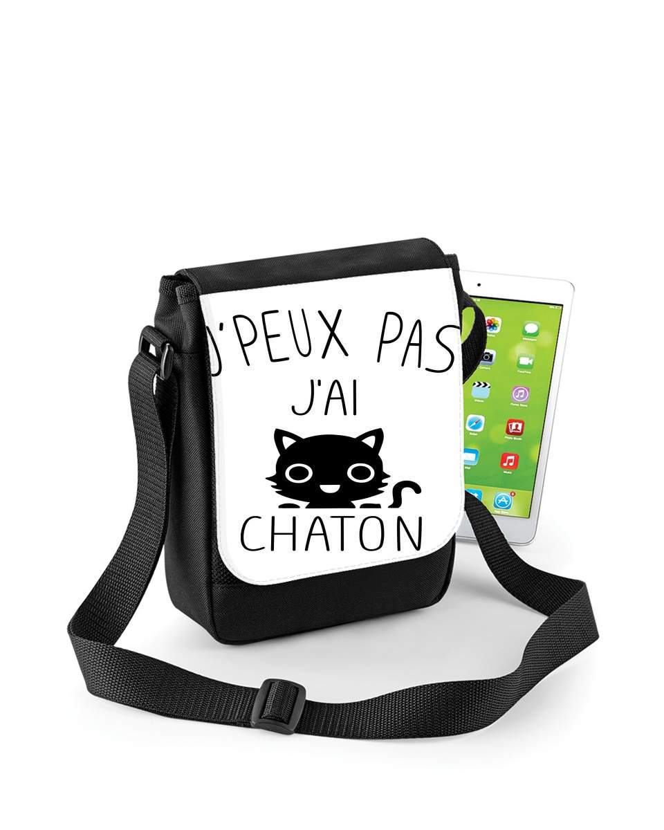 Mini Sac - Pochette unisexe pour Je peux pas j'ai chaton