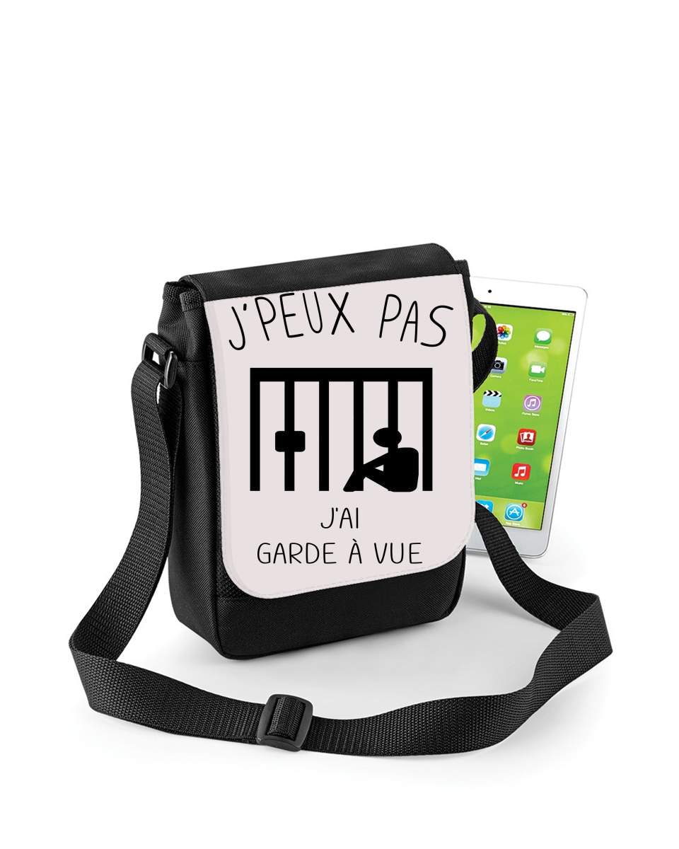 Mini Sac - Pochette unisexe pour Je peux pas j'ai garde a vue