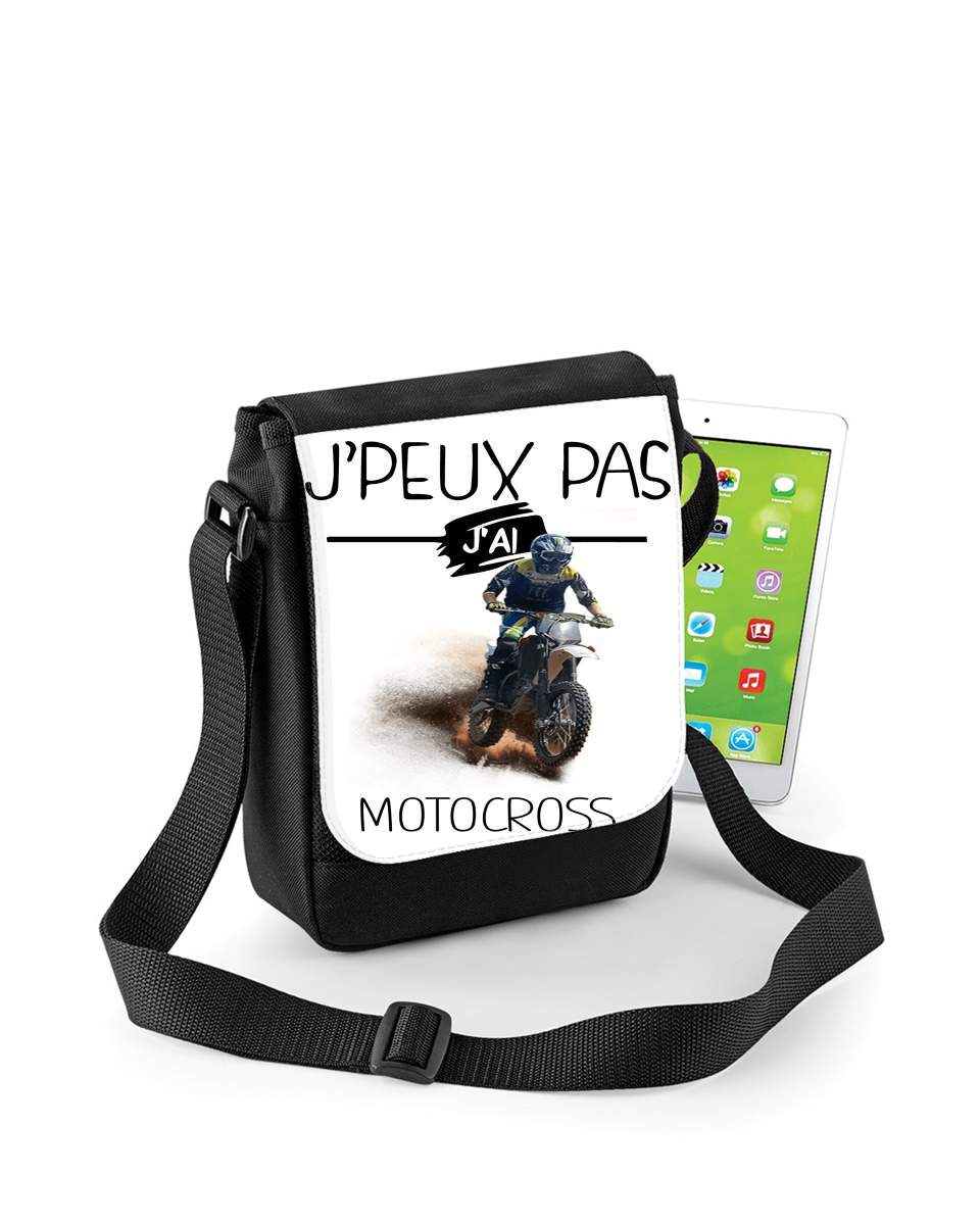 Mini Sac - Pochette unisexe pour Je peux pas j'ai motocross