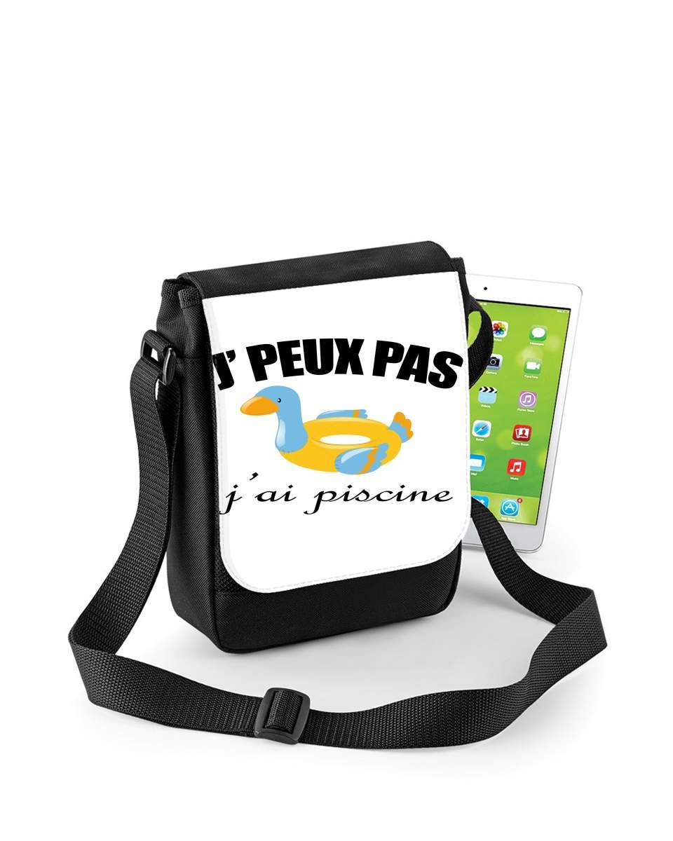 Mini Sac - Pochette unisexe pour Je peux pas j'ai piscine avec petit canard