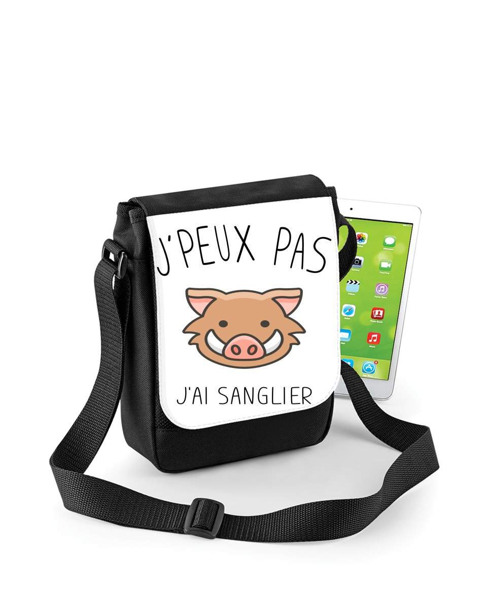 Mini Sac - Pochette unisexe pour Je peux pas j'ai sanglier