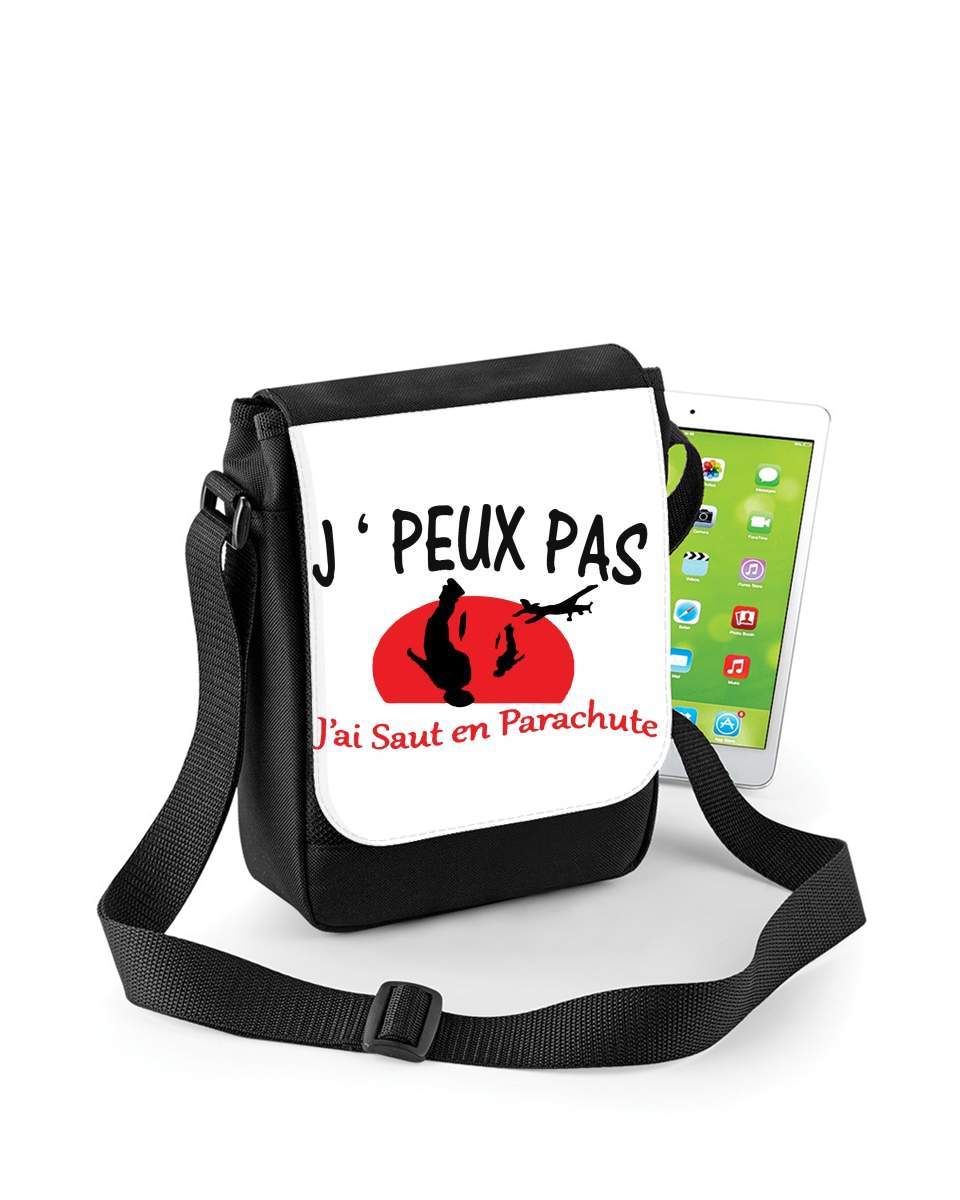 Mini Sac - Pochette unisexe pour Je peux pas jai saut en parachute