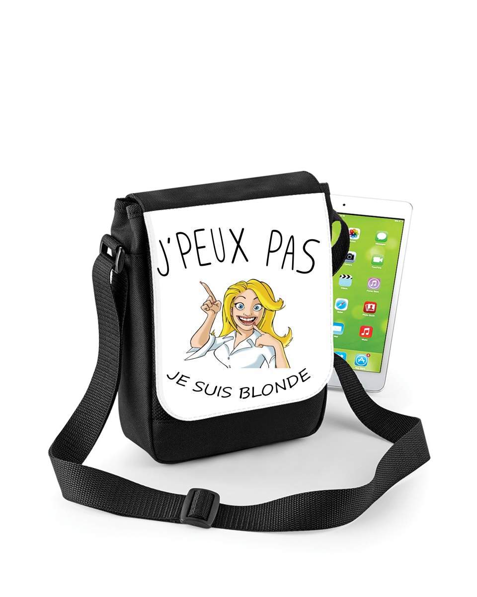 Mini Sac - Pochette unisexe pour Je peux pas je suis blonde