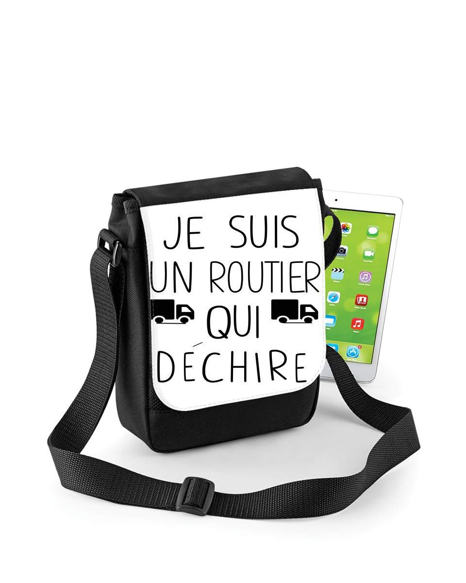 Mini Sac - Pochette unisexe pour Je suis un routier qui déchire