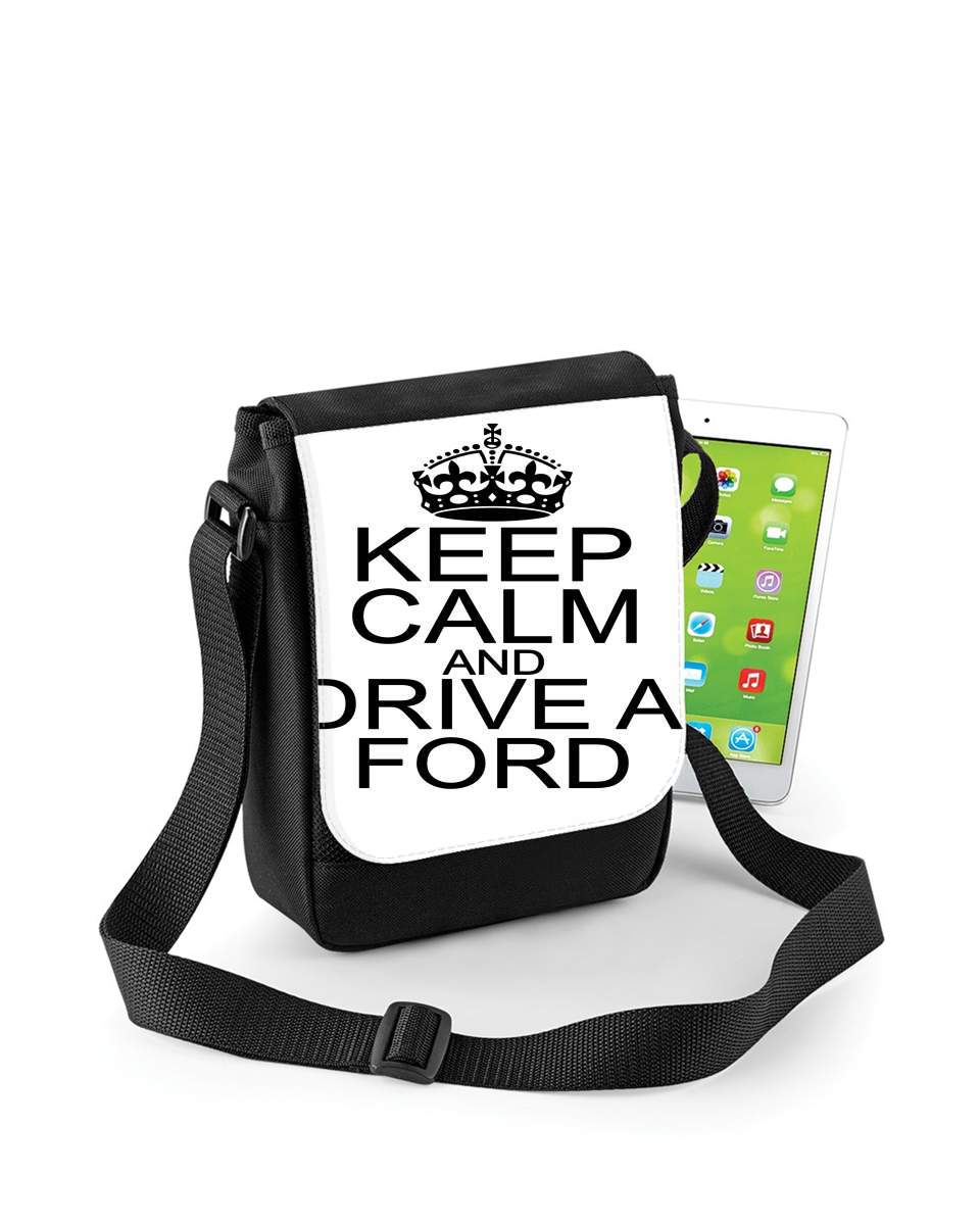 Mini Sac - Pochette unisexe pour Keep Calm And Drive a Ford