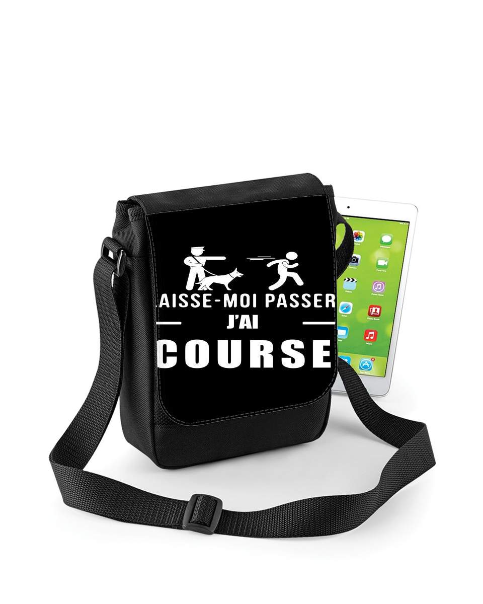 Mini Sac - Pochette unisexe pour Laisse moi passer jai course Policier et Criminel