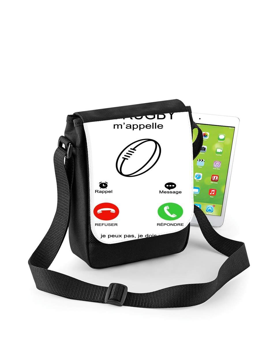 Mini Sac - Pochette unisexe pour Le rugby m'appelle