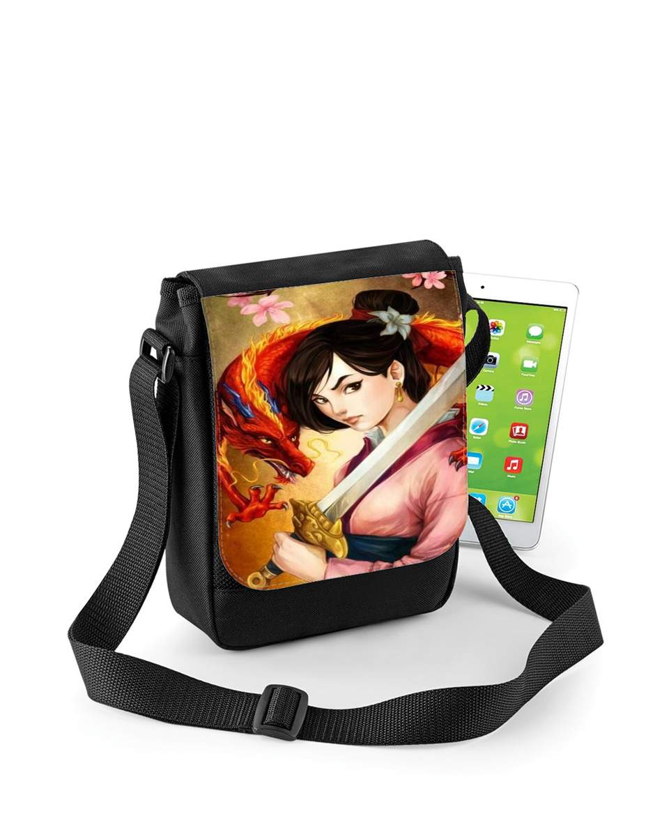 Mini Sac - Pochette unisexe pour Mulan Warrior Princess