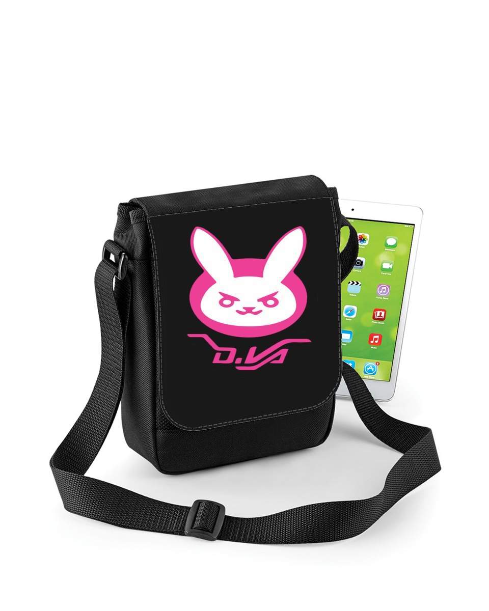 Mini Sac - Pochette unisexe pour Overwatch D.Va Bunny Tribute Lapin Rose