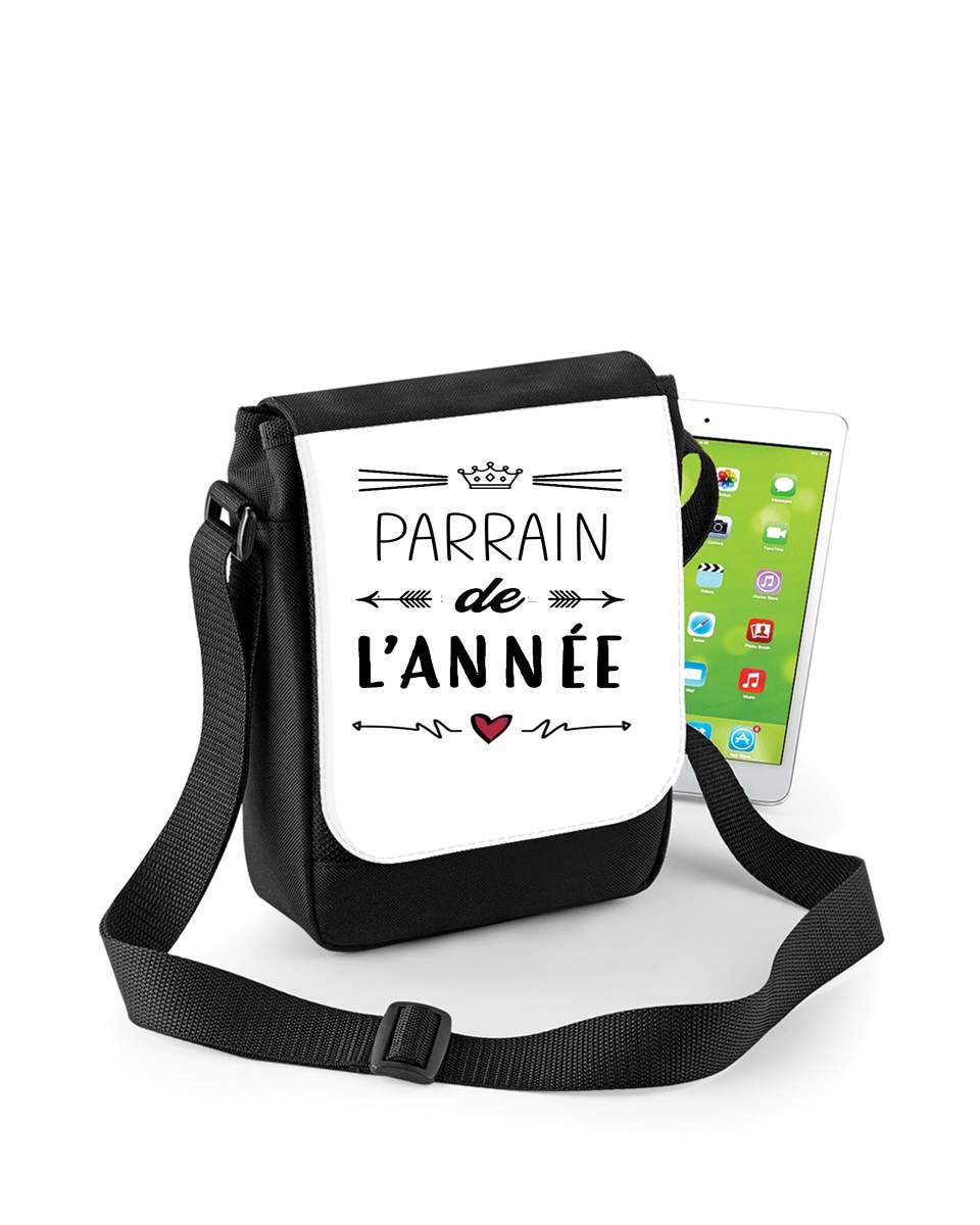 Mini Sac - Pochette unisexe pour Parrain de lannee