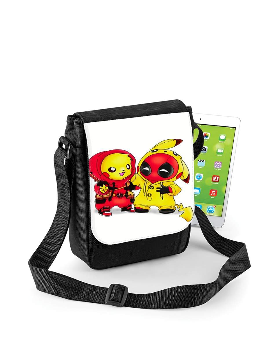 Mini Sac - Pochette unisexe pour Pikachu x Deadpool