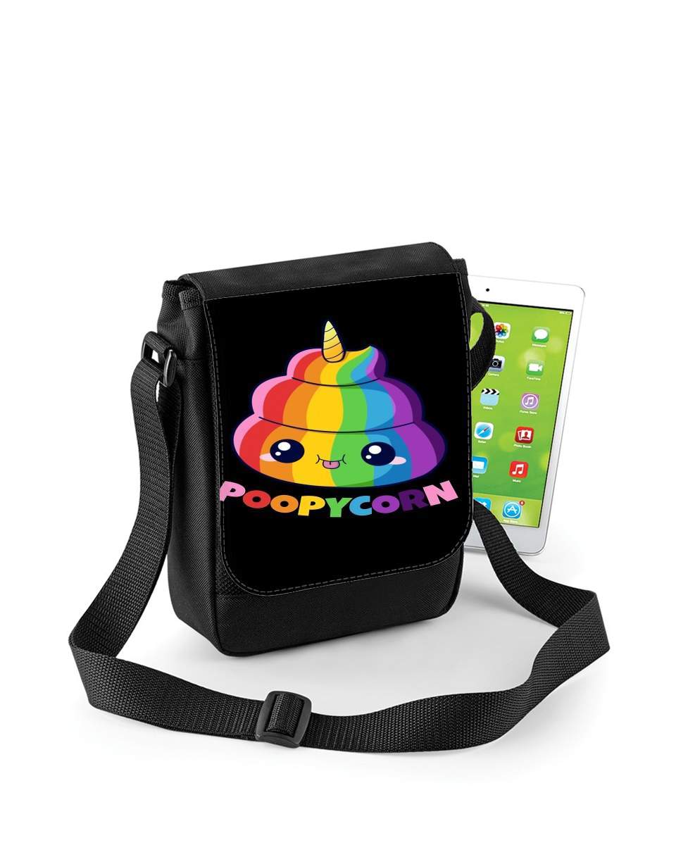 Mini Sac - Pochette unisexe pour Poopycorn Caca Licorne