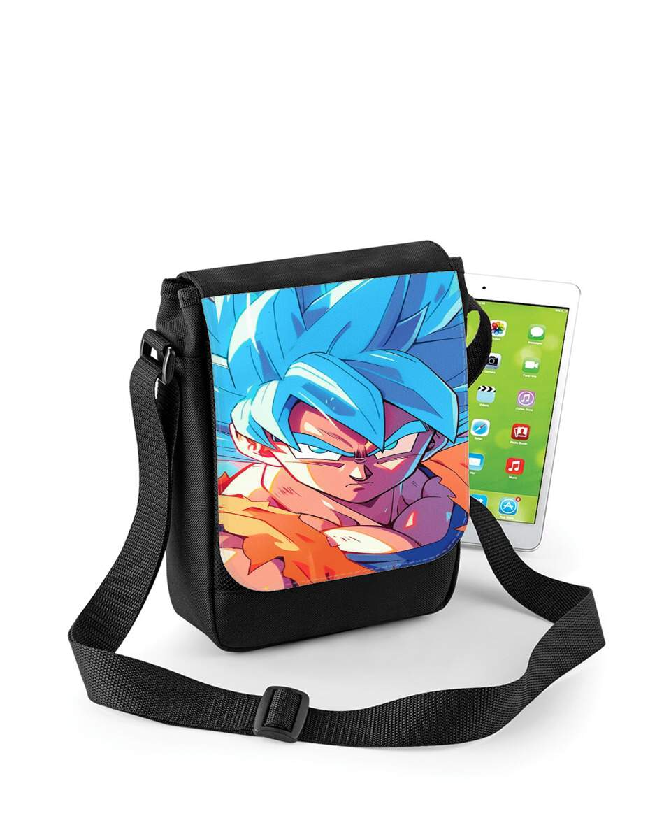 Mini Sac - Pochette unisexe pour Saiyan God Blue 