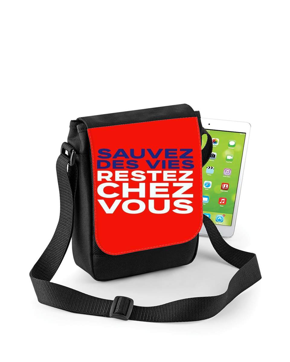 Mini Sac - Pochette unisexe pour Sauvez des vies - Restez chez vous