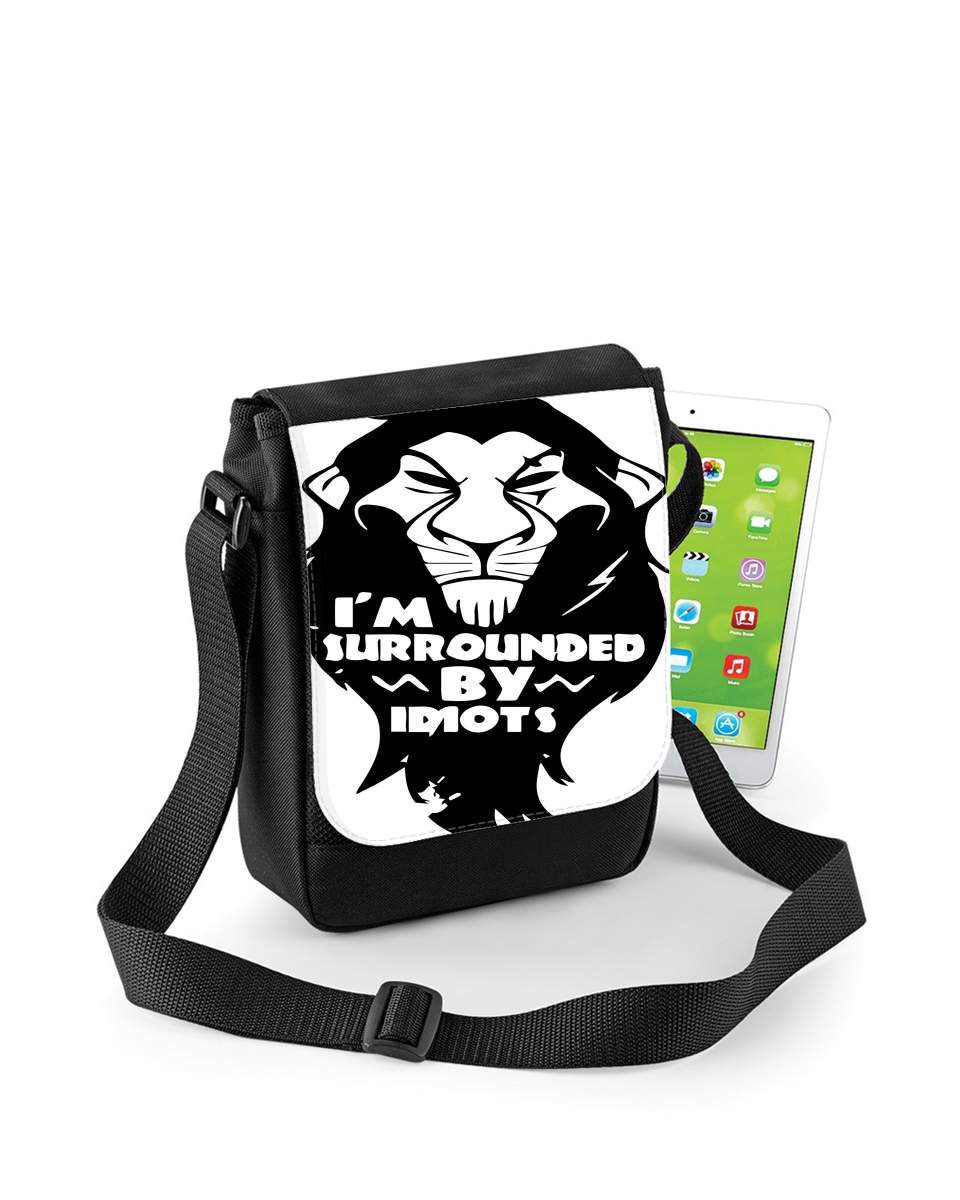 Mini Sac - Pochette unisexe pour Scar Surrounded by idiots