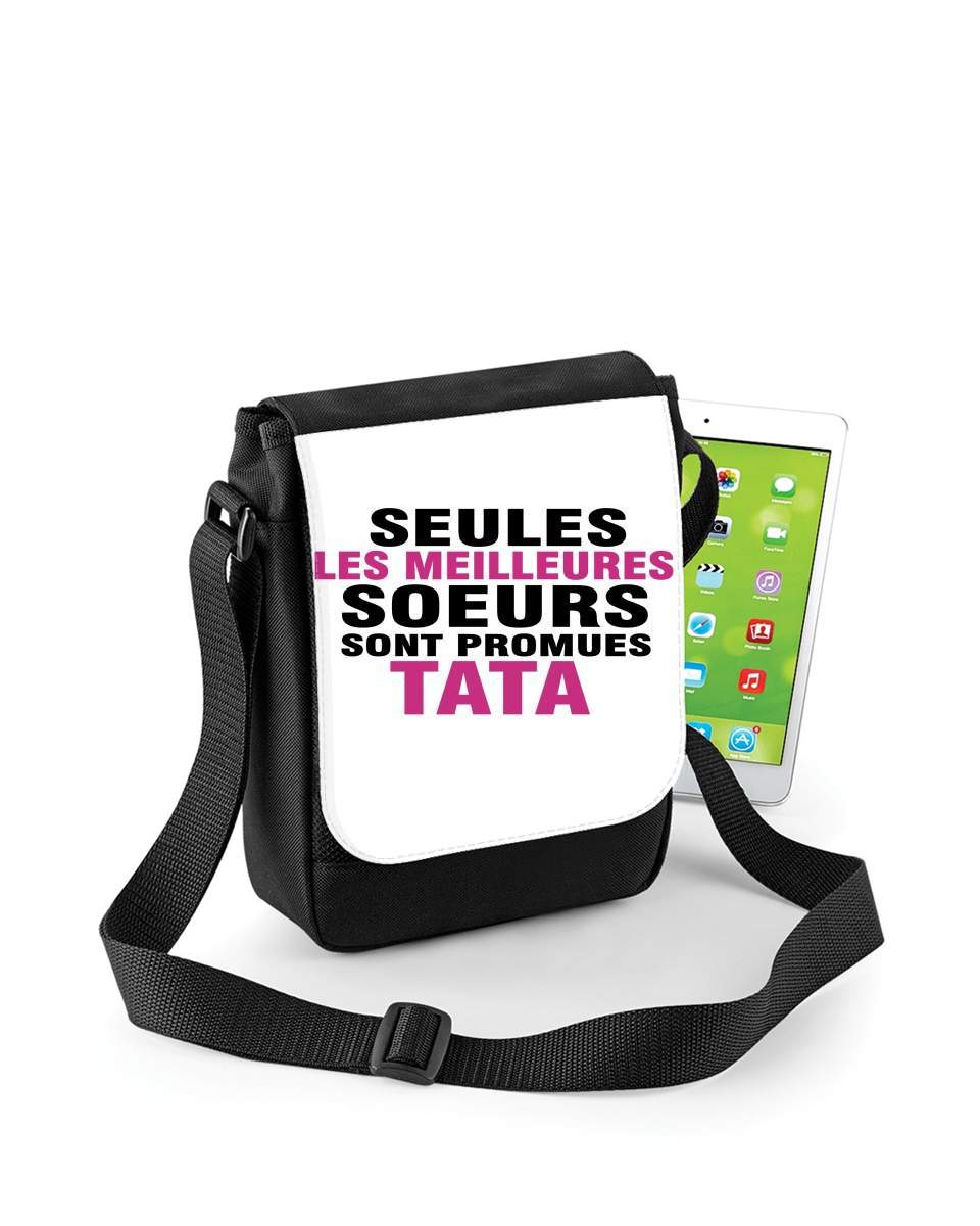 Mini Sac - Pochette unisexe pour Seules les meilleures soeurs sont promues tata