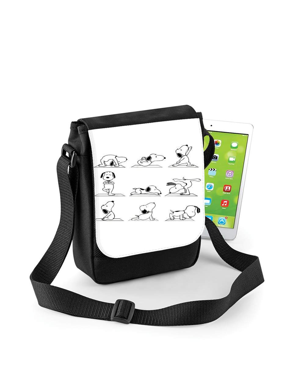 Mini Sac - Pochette unisexe pour Snoopy Yoga