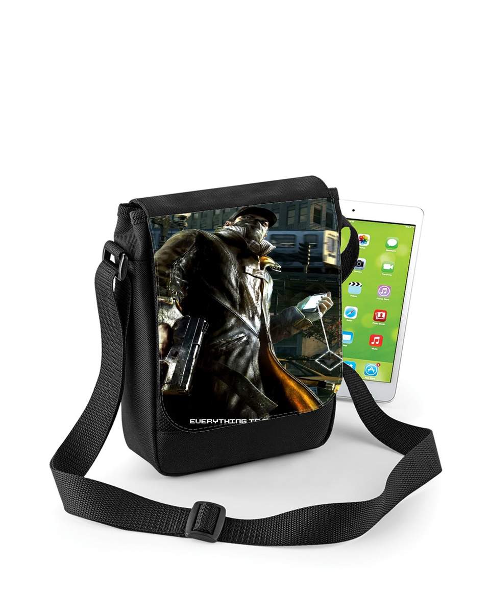 Mini Sac - Pochette unisexe pour Watch Dogs Everything is connected