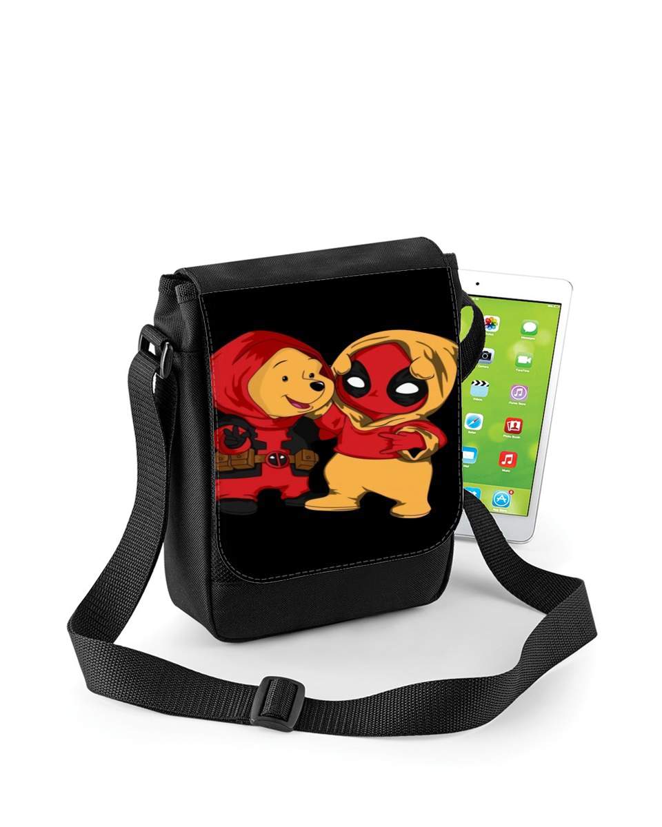 Mini Sac - Pochette unisexe pour Winnnie the Pooh x Deadpool