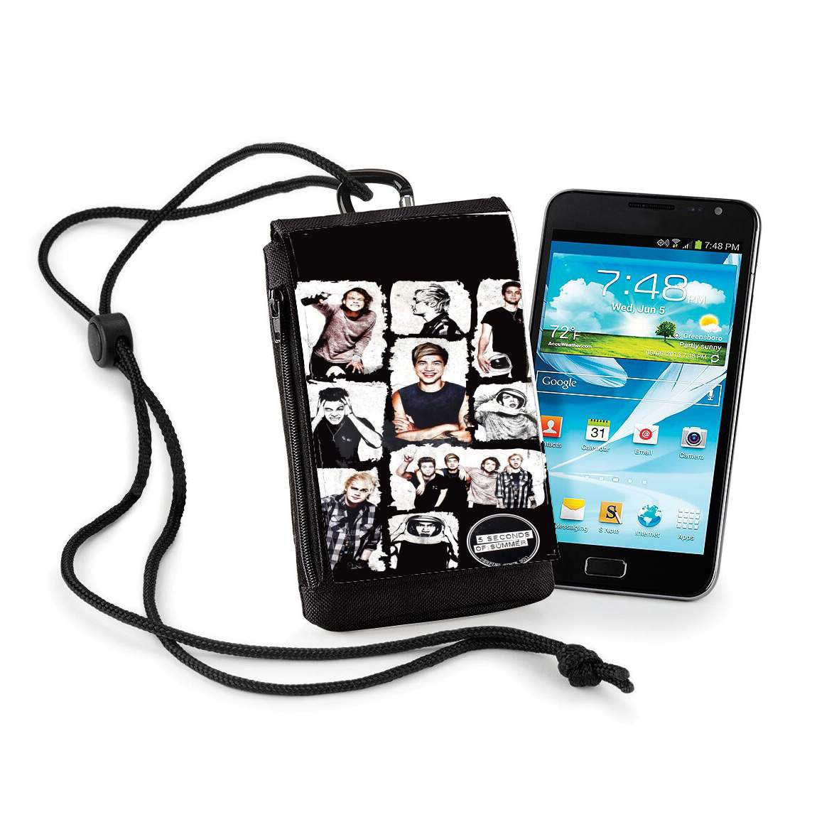 Pochette de téléphone - Taille XL pour 5 seconds of summer