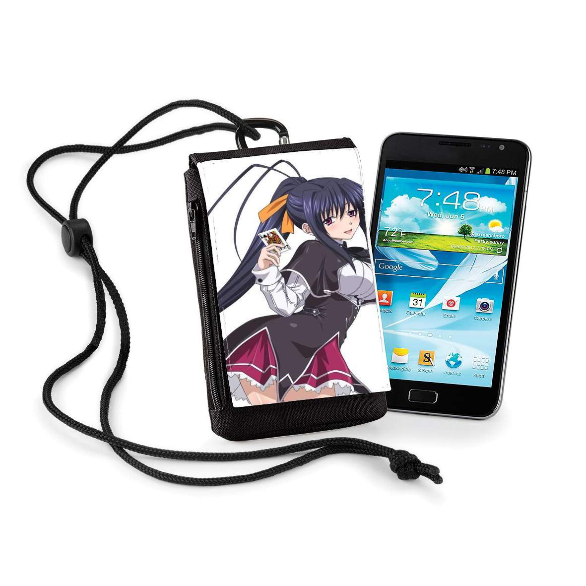 Pochette de téléphone - Taille XL pour Akeno Himejima High School DxD