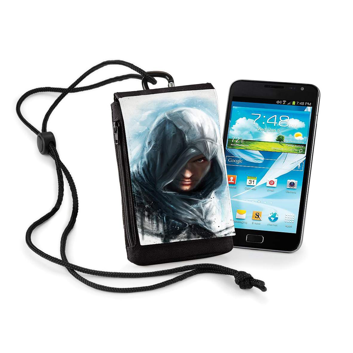 Pochette de téléphone - Taille XL pour Altaïr Ibn-La'Ahad