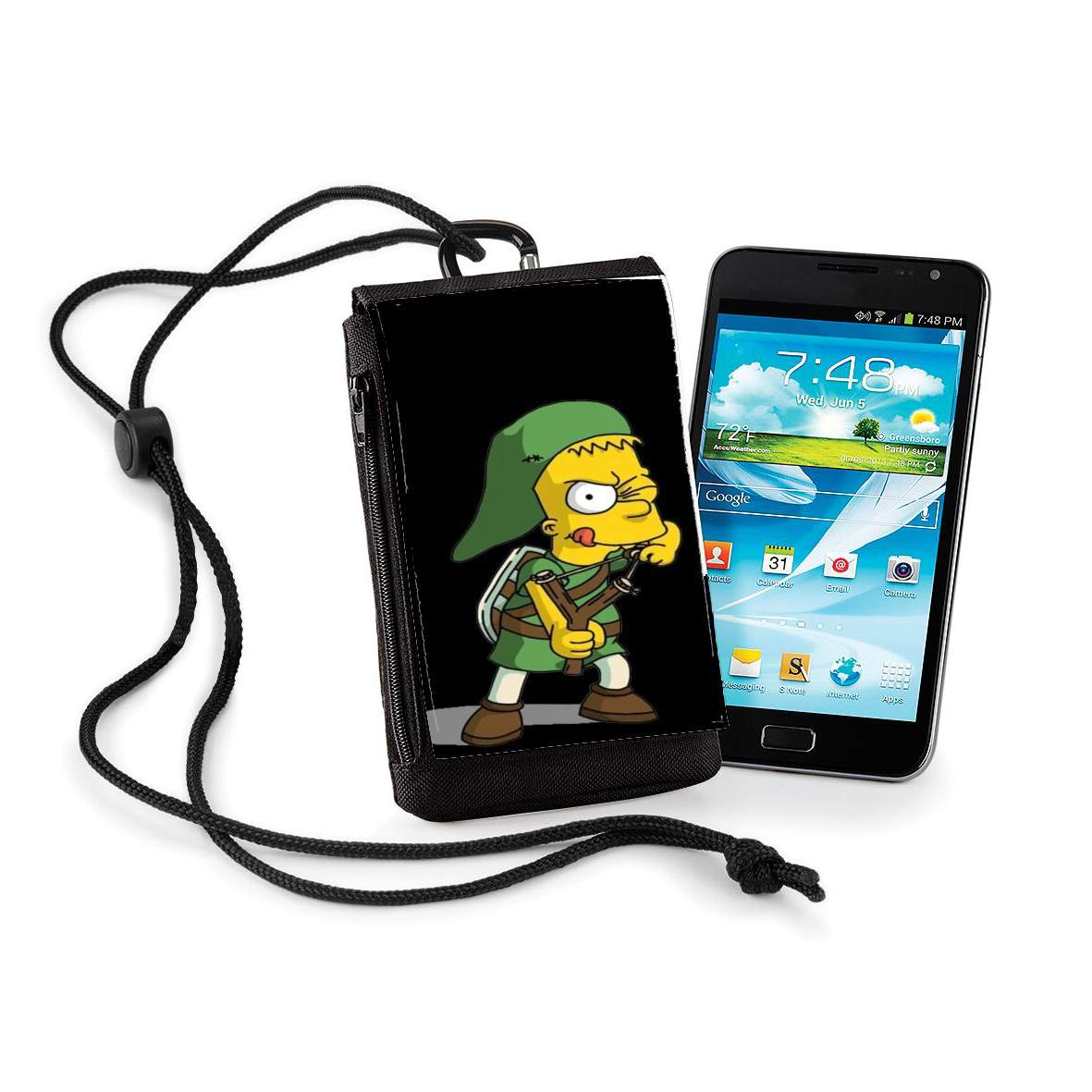 Pochette de téléphone - Taille XL pour Bart X Link