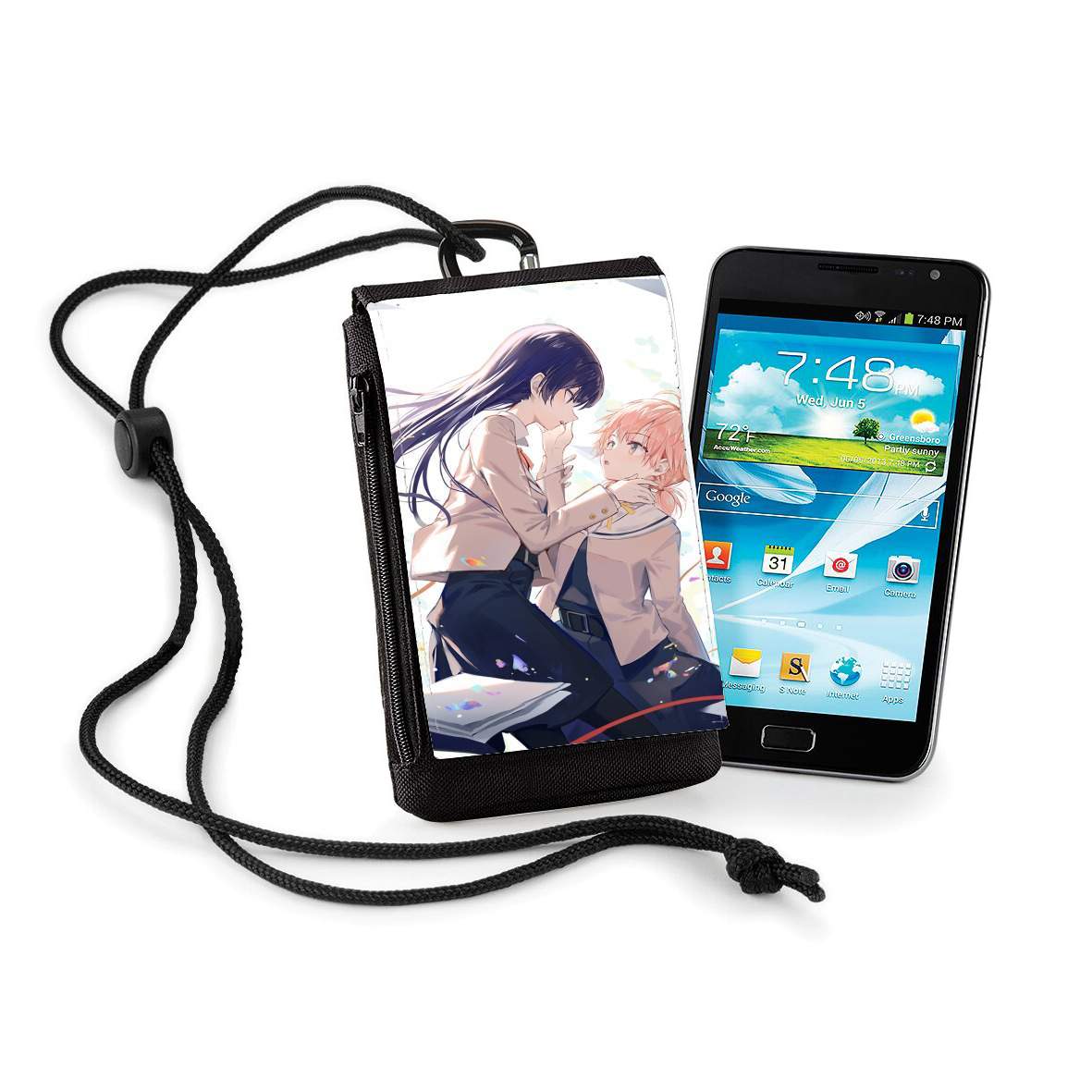 Pochette de téléphone - Taille XL pour Bloom into you