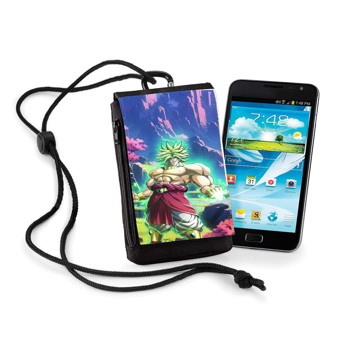 Pochette de téléphone - Taille XL pour Broly Legendary