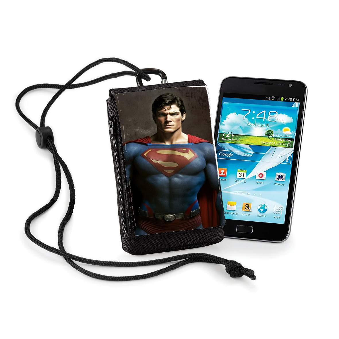 Pochette de téléphone - Taille XL pour Christopher Reeve