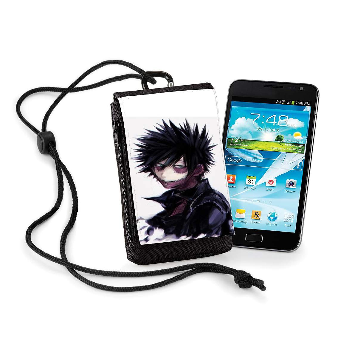 Pochette de téléphone - Taille XL pour Crematorium My hero academia