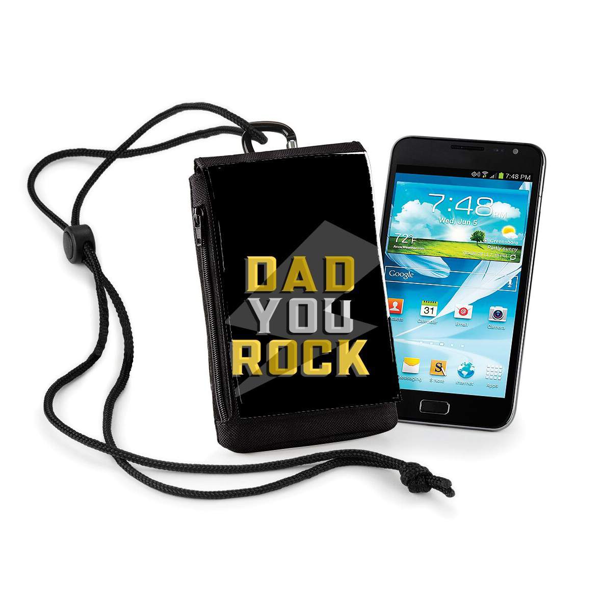 Pochette de téléphone - Taille XL pour Dad rock You