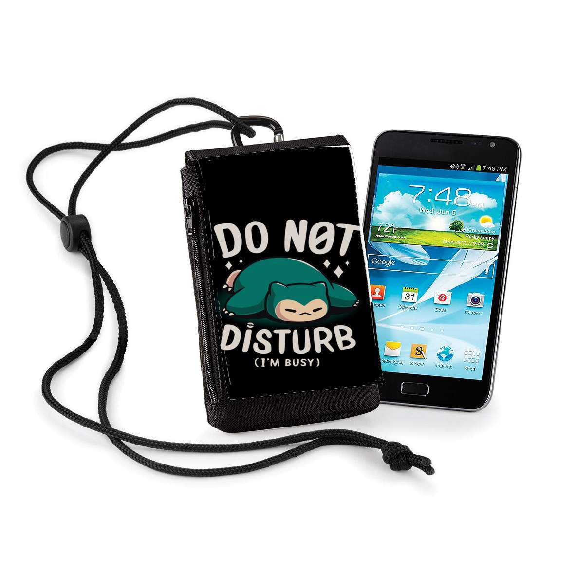 Pochette de téléphone - Taille XL pour Do not disturb im busy