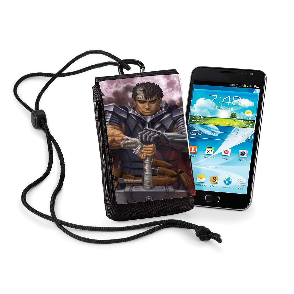 Pochette de téléphone - Taille XL pour Guts Berserk