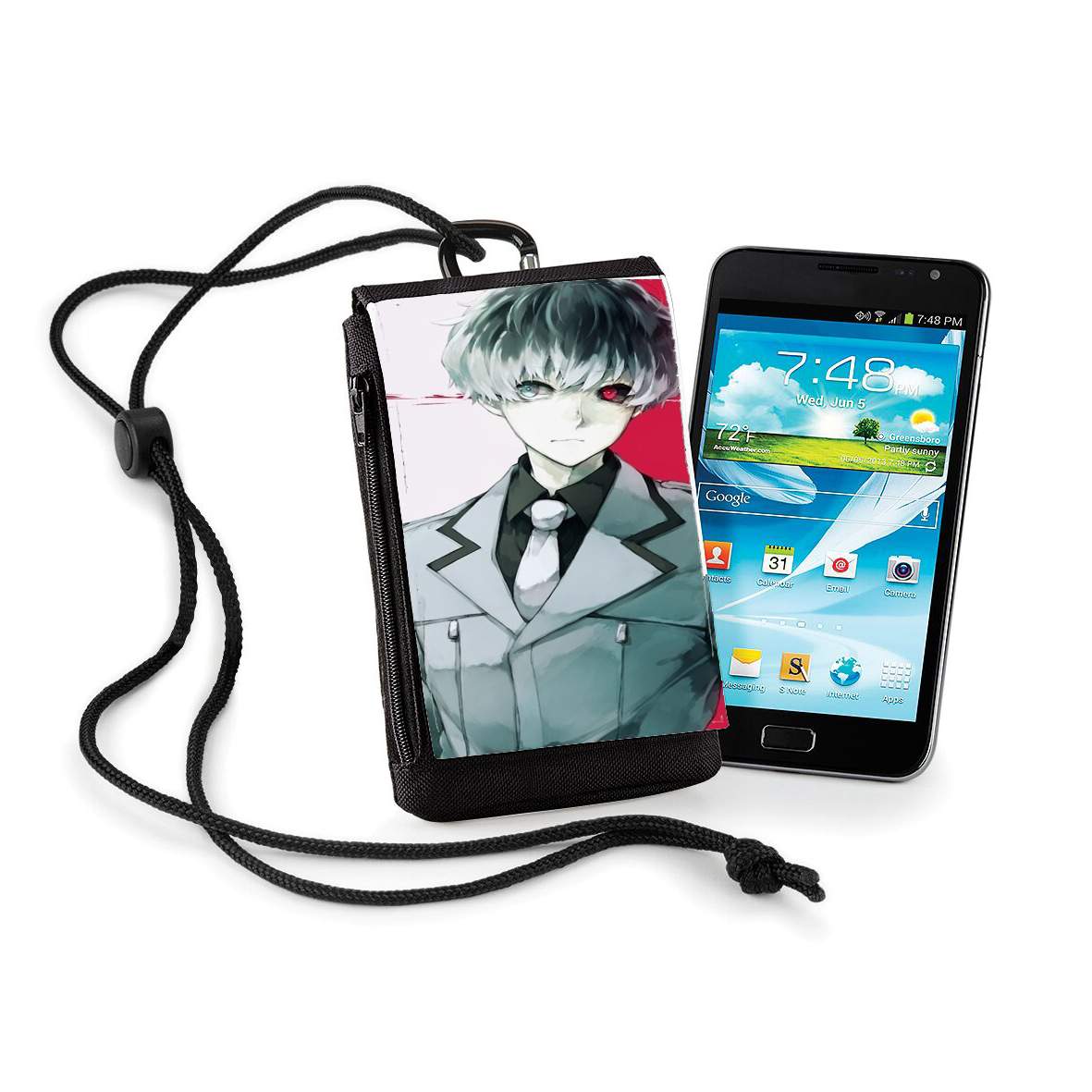 Pochette de téléphone - Taille XL pour haise sasaki