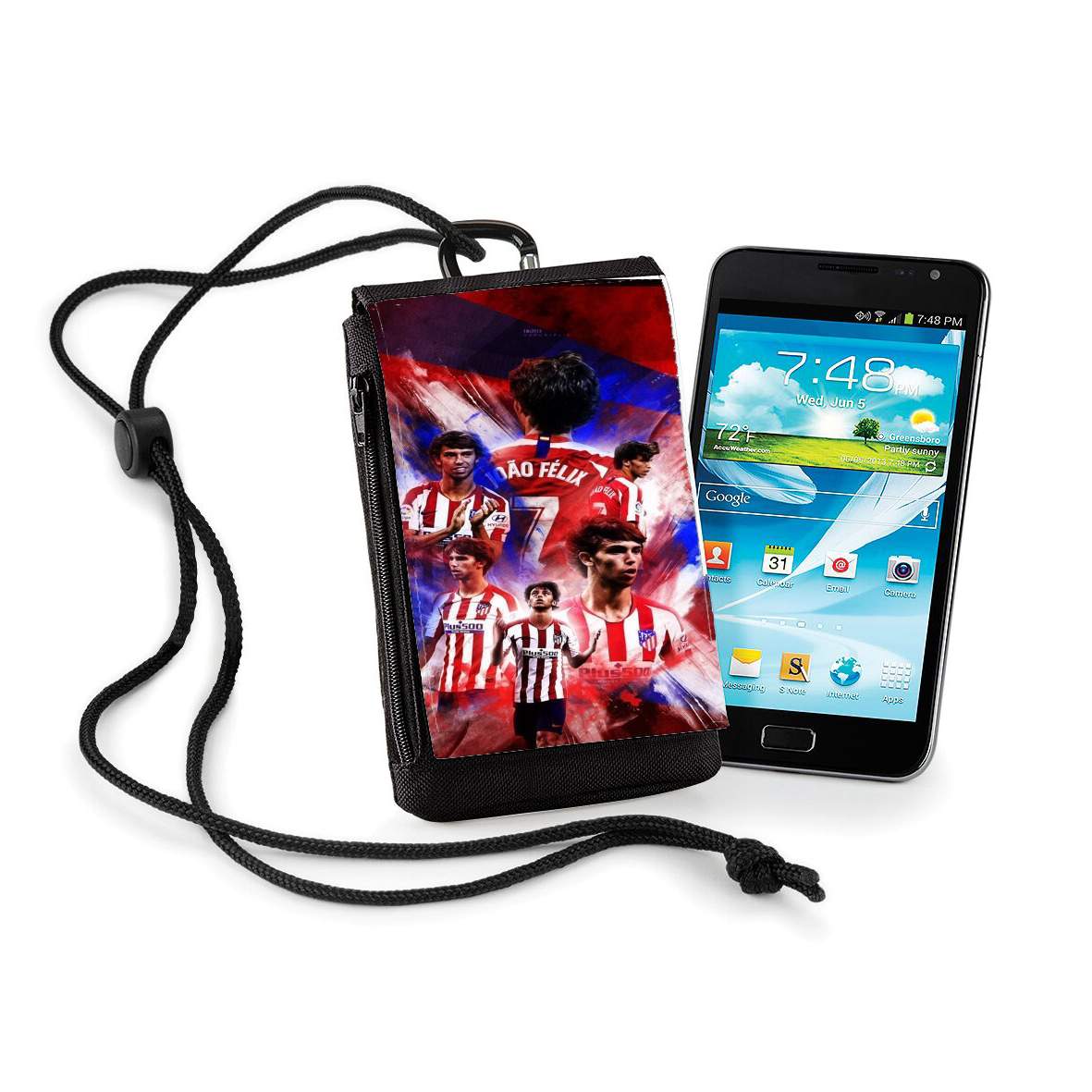 Pochette de téléphone - Taille XL pour Joao Felix Painting ART