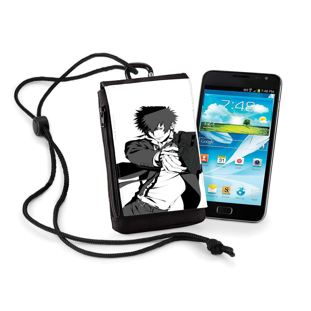 Pochette de téléphone - Taille XL pour Kogami psycho pass